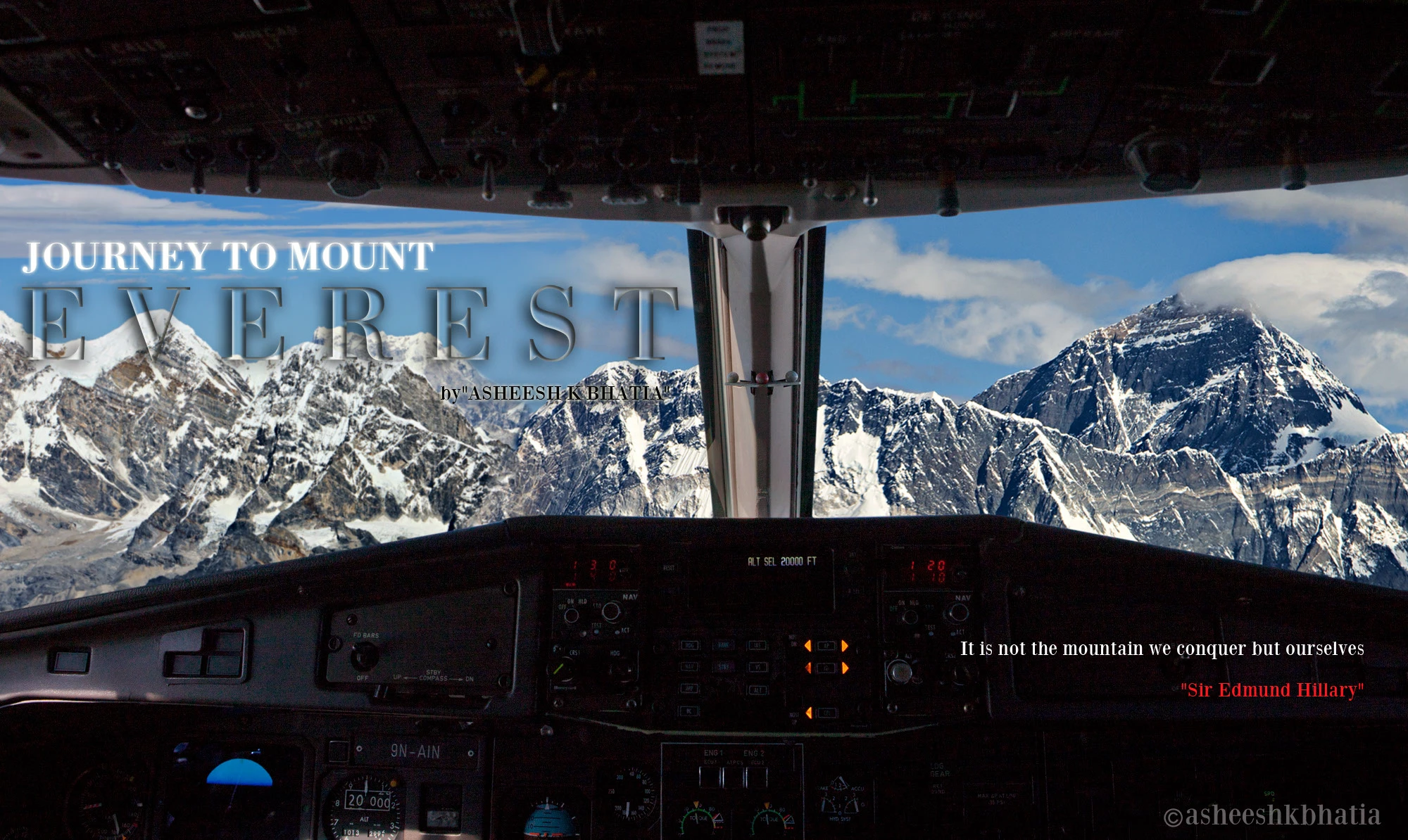 JOURNEY TO MOUNT EVEREST look 1